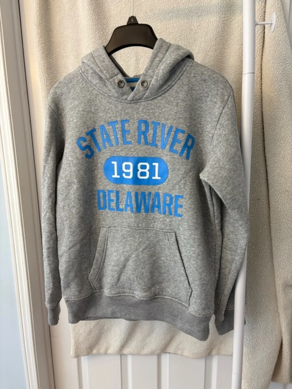 H&M Gray & Blue State River 1981 D
Hoodie Sweatshirt Size 14 Years Cotton - Picture 10 of 12